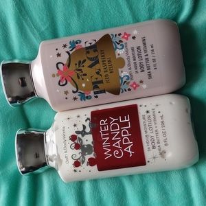 BUNDLE - TWO Bath and Body works lotions